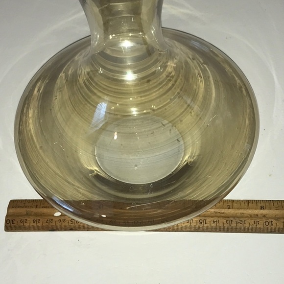 Ship Wine Decanter Slant Top W/ Round Bottom Champagne Crystal Decanter - Picture 8 of 16